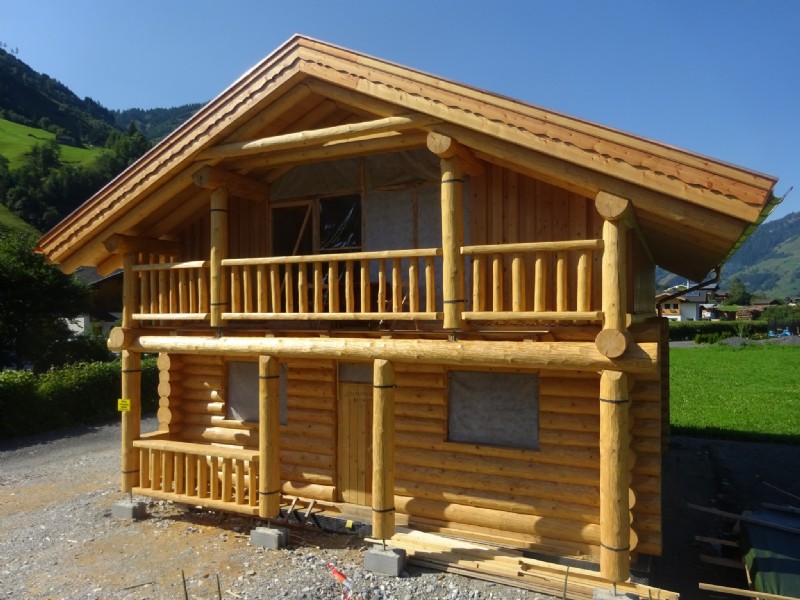 Holzbau Holzhaus Blockhaus